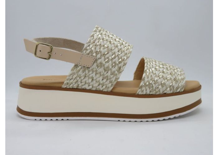 River Woods 21384 Sandalen Beige Goud