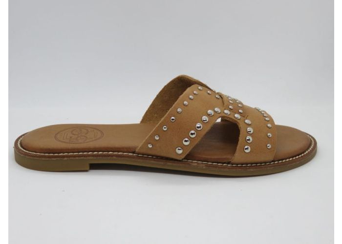 Damesschoenen River Woods Slipper / band vast T-10394 Camel
