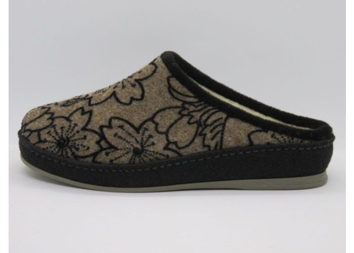 Damesschoenen Rukashoe Pantoffel open 2030.90 Zwart