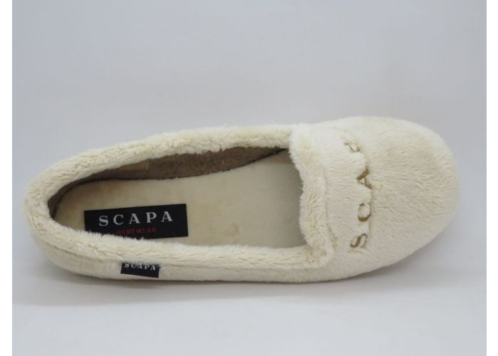 Scapa 17422 Pantoffel gesloten Beige