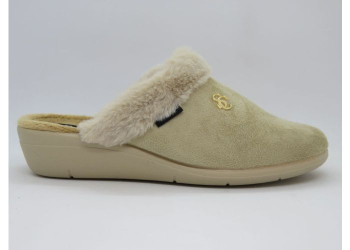 Damesschoenen Scapa Pantoffel open 21/4809003 Beige