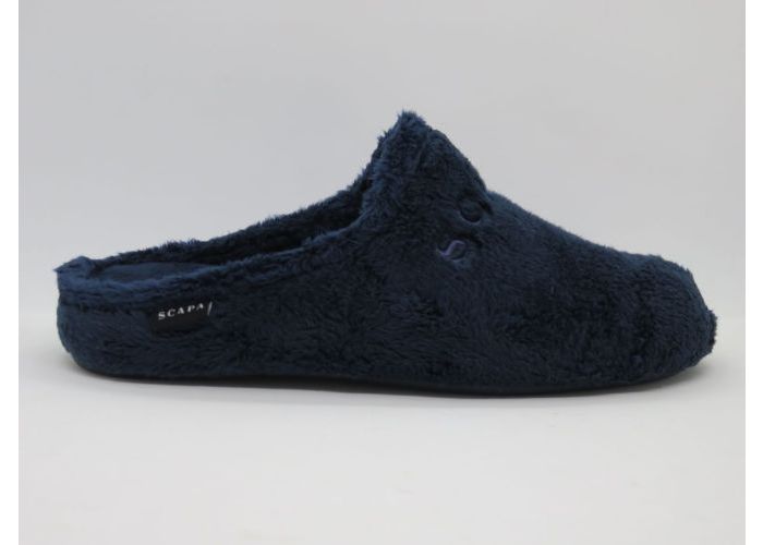 Scapa 16483 Pantoffel open Blauw