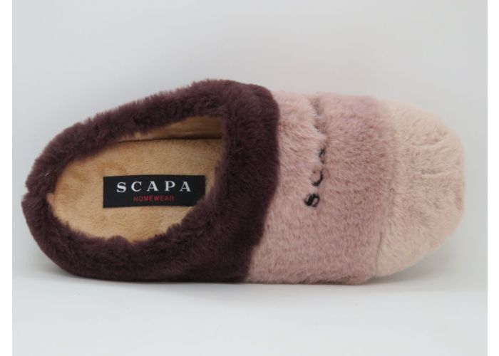 Scapa 19725 Pantoffel open Bordo