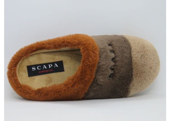 Scapa 19721 Pantoffel open Cognac