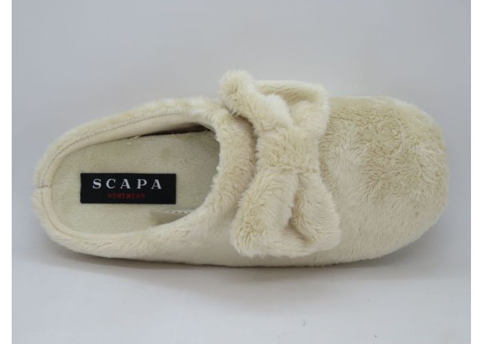 Scapa 20795 Pantoffel open Ecru