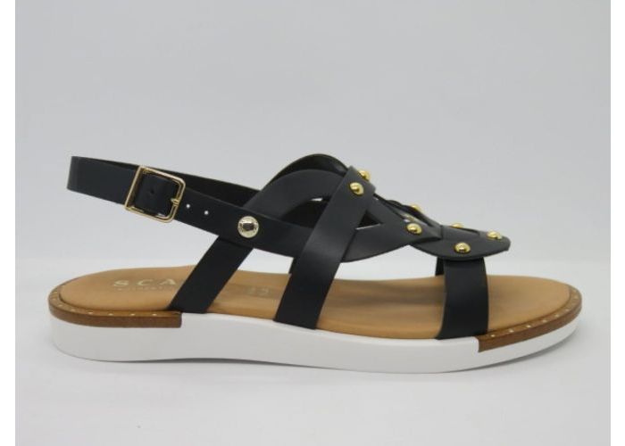 Scapa 14067 Sandalen Zwart