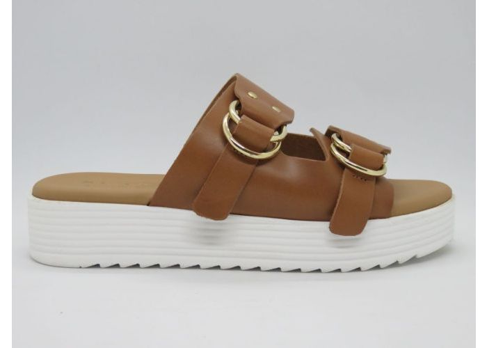 Scapa 16006 Slipper - 2 gespen Cognac