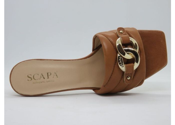 Scapa 18089 Slipper / band vast Cognac