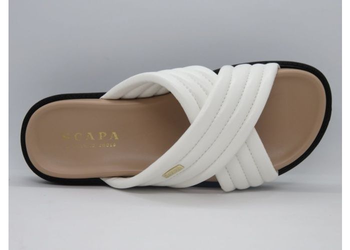 Scapa 17042 Slipper / band vast Wit