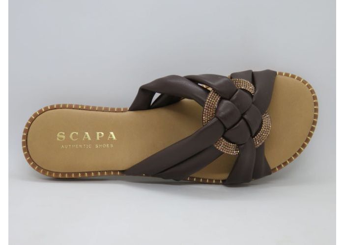 Scapa 21410 Slippers Bruin