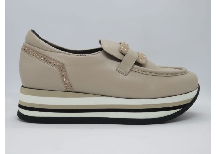 Damesschoenen Softwaves Mocassin 7.78.79 Beige