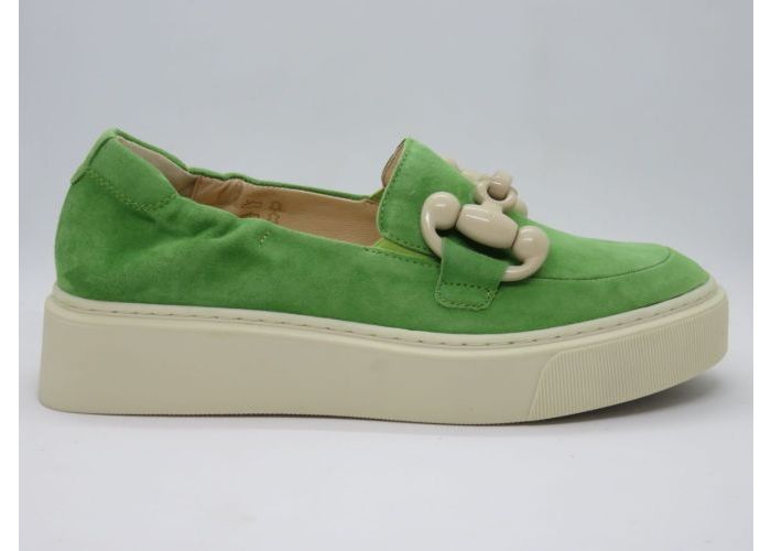 Damesschoenen Softwaves Mocassin 8.80.02 Groen