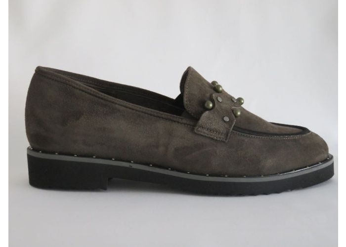 Damesschoenen Softwaves Mocassin 7.49.01 Kaki