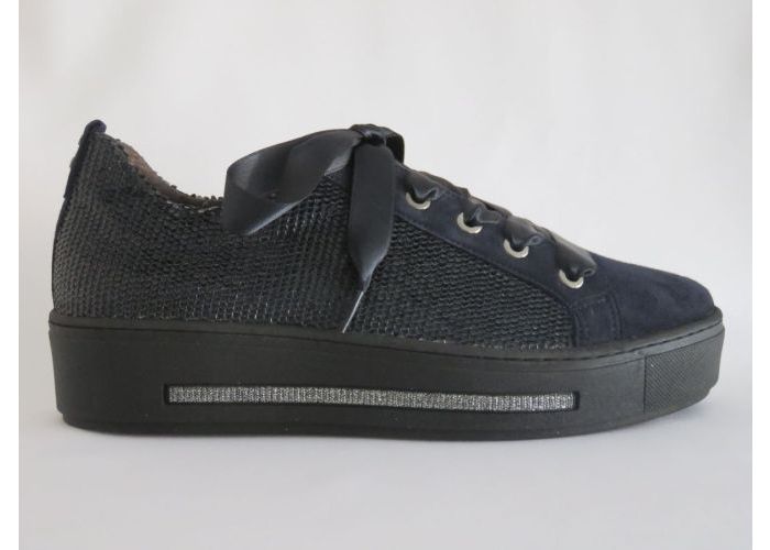 Damesschoenen Softwaves Veterschoen 7.55.29 Blauw