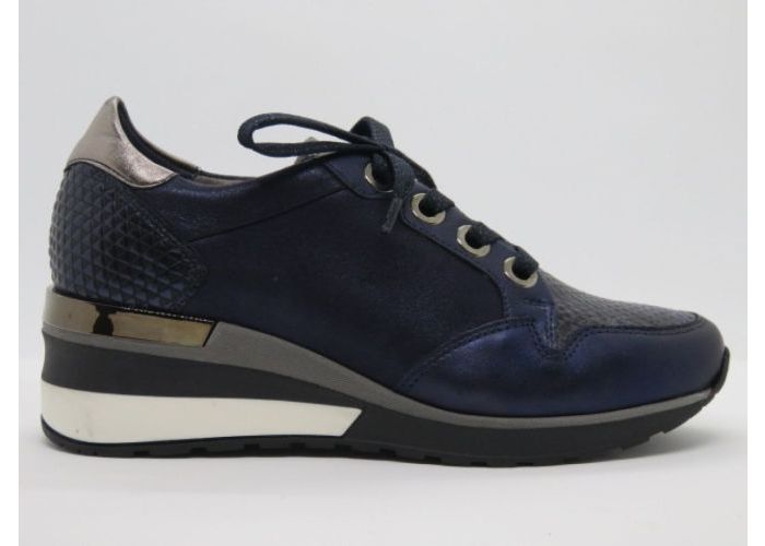 Damesschoenen Softwaves Veterschoen 7.70.01 Blauw