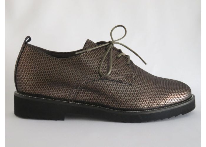 Damesschoenen Softwaves Veterschoen 7.49.02 Brons