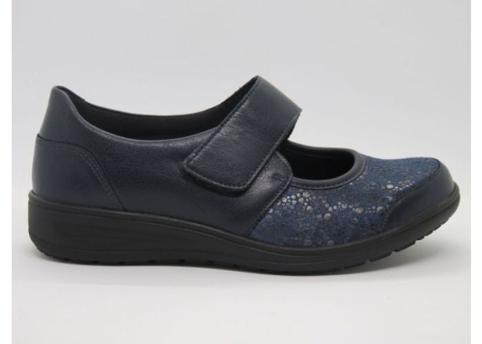 Damesschoenen Solidus Velcro / klever 29503-80007 KATE Blauw