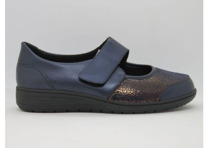 Damesschoenen Solidus Velcro / klever 29503-80751 Blauw