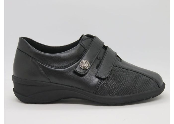 Solidus 15734 Velcro / klever Zwart
