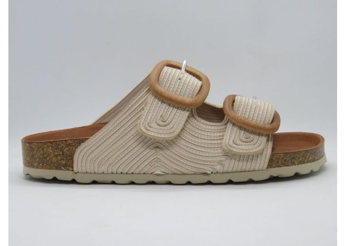 Verbenas 18282 Slipper / 2 gespen Beige