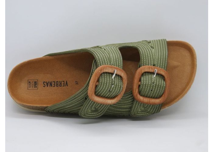 Verbenas 19405 Slipper / 2 gespen Kaki