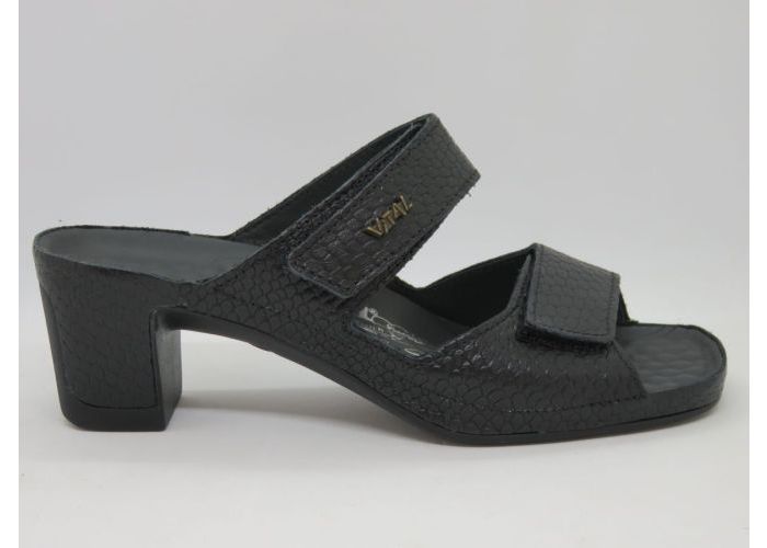 Vital 20894 Slipper / 2 klevers Zwart