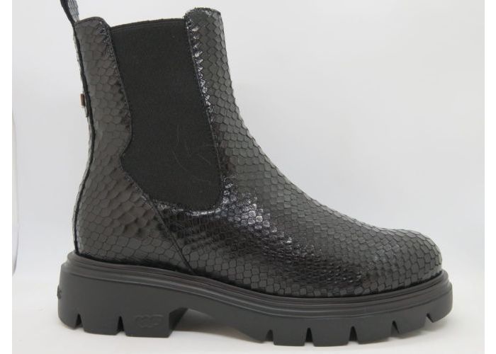 Wonders 21627 Enkellaars Zwart