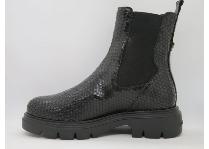 Wonders 21627 Enkellaars Zwart
