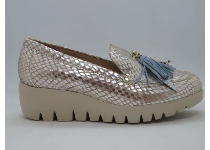 Wonders 21330 Mocassin Beige Zilver