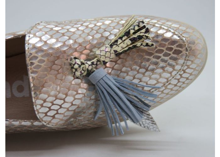 Wonders 21330 Mocassin Beige Zilver