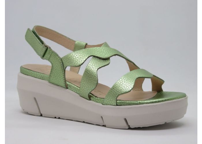 Wonders 18819 Sandalen Groen