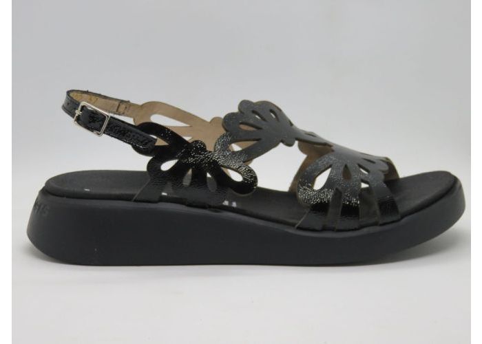 Damesschoenen Wonders Sandalen C-6522 Zwart