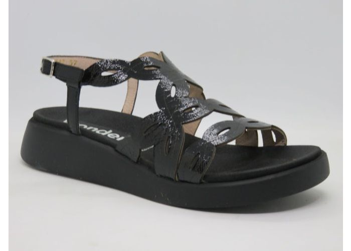 Wonders 19884 Sandalen Zwart