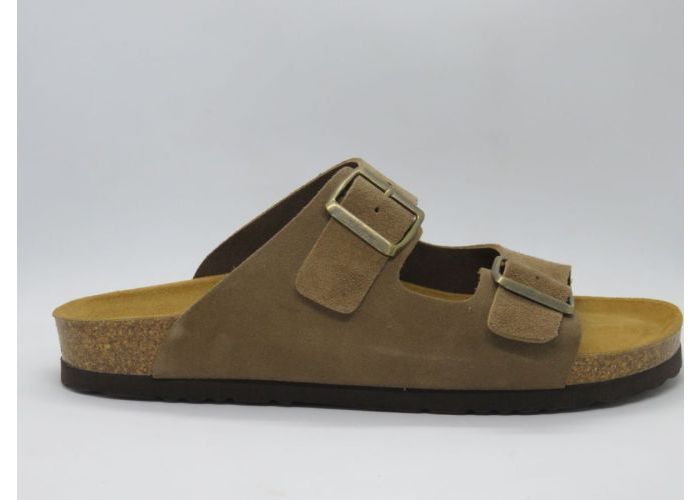 Herenschoenen Dr. Brinkman Slipper open AXEL Bruin