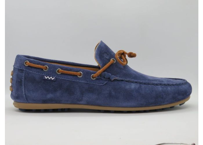 Herenschoenen Floris Van Bommel Mocassin SFM-40009-40-04 Blauw