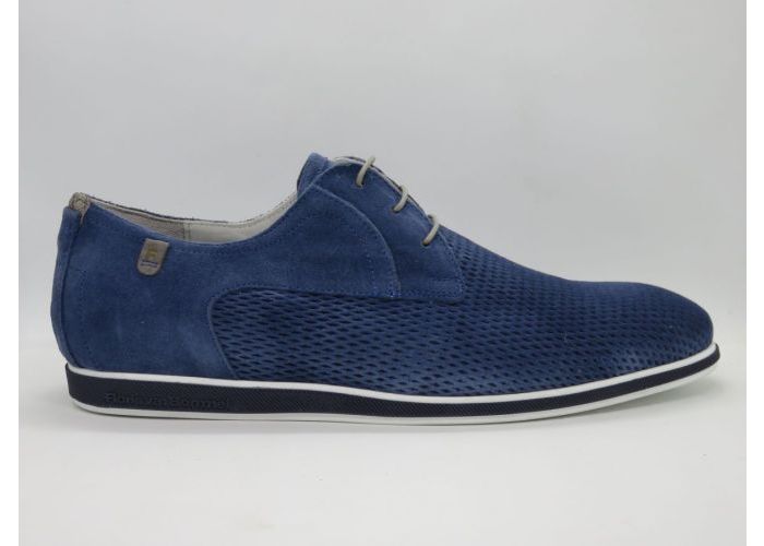 Herenschoenen Floris Van Bommel Veterschoen SFM-30220-40-03 Blauw