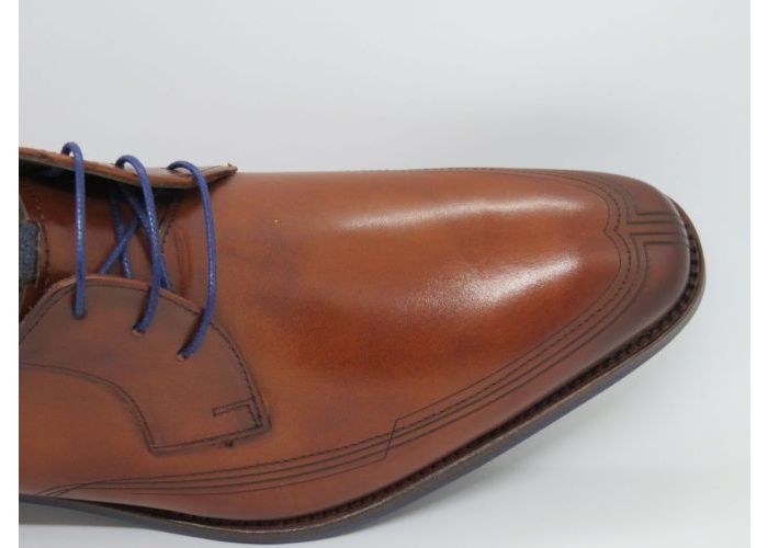 Floris Van Bommel 16764 Veterschoen Cognac