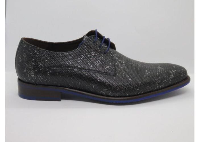 Floris Van Bommel 14111 Veterschoen Zwart