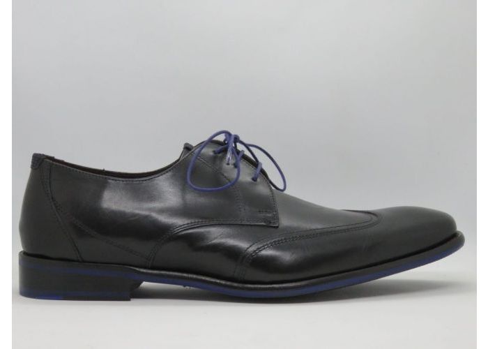 Herenschoenen Floris Van Bommel Veterschoen SFM-30173-10-01 Zwart