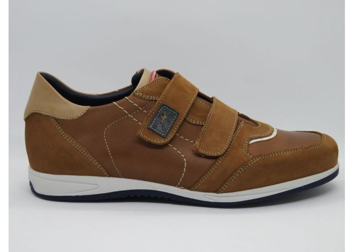 Herenschoenen Fluchos Velcro / klever 9271 Cognac