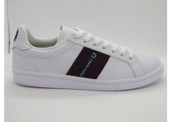 Fred Perry 13450 Sneaker Wit