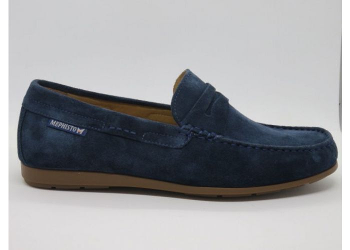 Herenschoenen Mephisto Mocassin ALYON 9869 Blauw