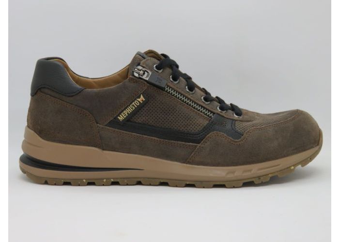 Herenschoenen Mephisto Sneaker BRADLEY OLD VELOURS Bruin