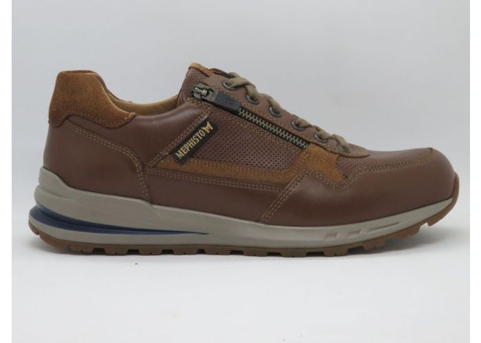 Herenschoenen Mephisto Sneaker BRADLEY Cognac