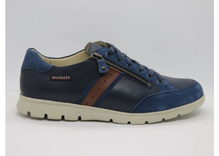 Herenschoenen Mobils Sneaker KRISTOF 3669 Blauw