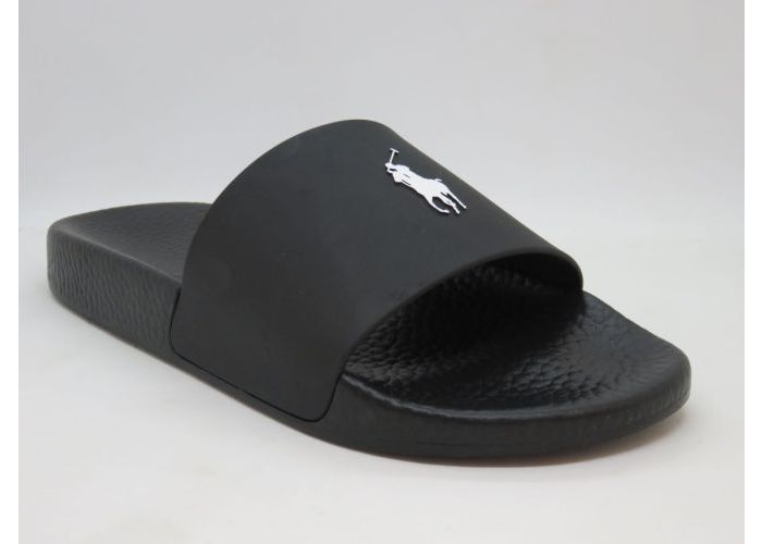 Herenschoenen Polo Ralph Lauren Slipper open POLO SLIDE Zwart