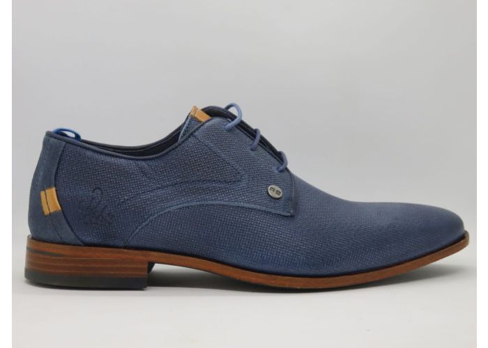 Herenschoenen Rehab Veterschoen 1712 205111 Blauw