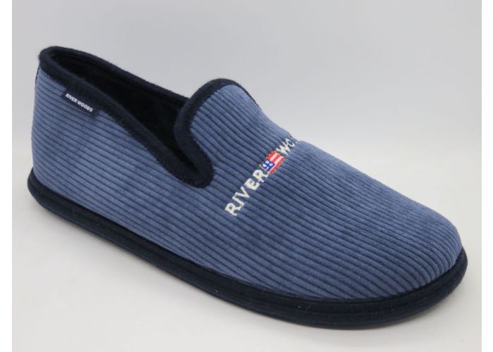 River Woods 21593 Pantoffel gesloten Blauw