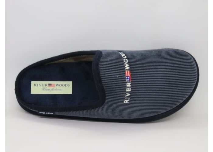 River Woods 17322 Slipper gesloten Blauw