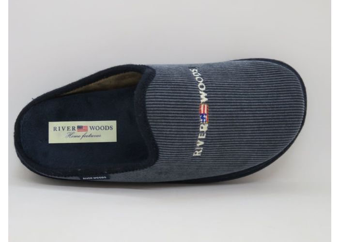 River Woods 20616 Slipper gesloten Blauw